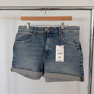 Blue Denim Shorts